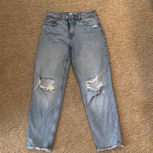 Zara mom jeans